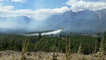 El fuego no da respiro en El Bolsón El fuego no da respiro en El Bolsón