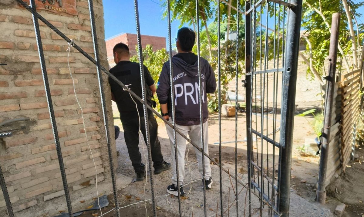 El operativo se dio en medio de una investigación por robo calificado con arma de fuego. Foto: Gentileza.