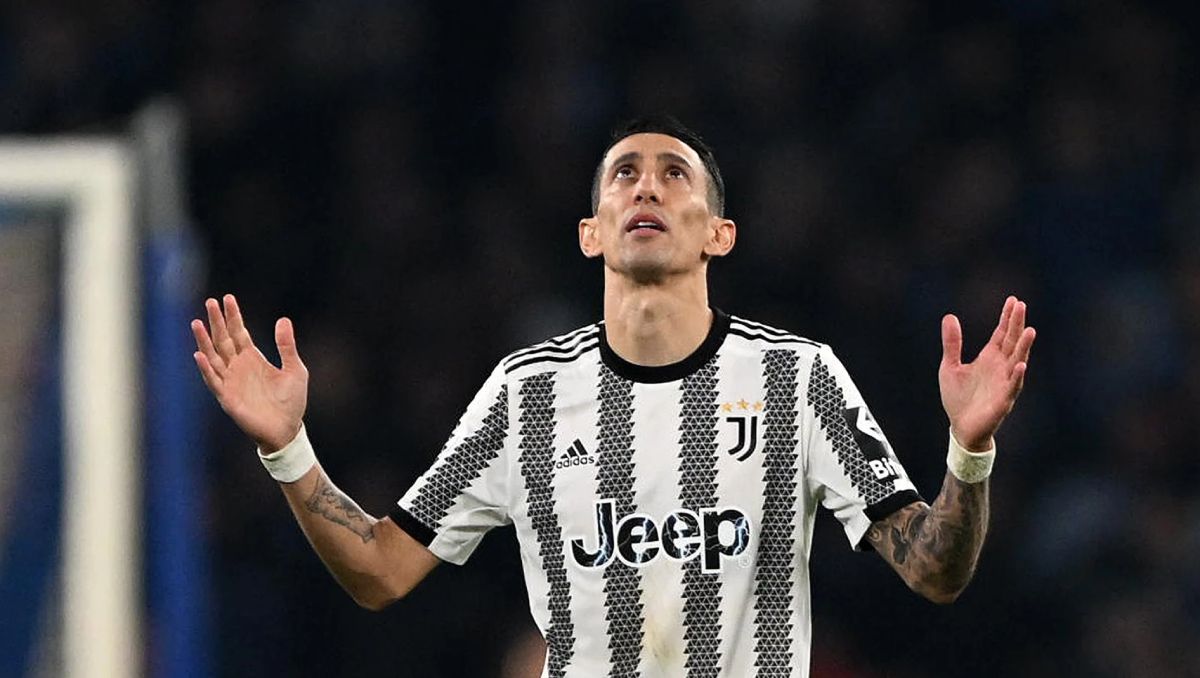 Ángel Di María recibió un regalo en Juventus.