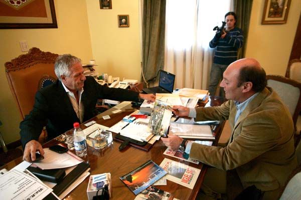 Saiz se reunió con Bracalente