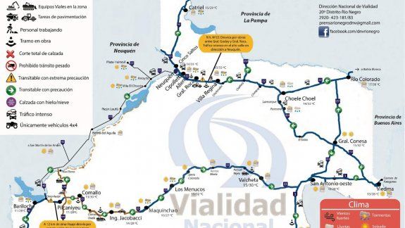 Tránsito intenso en dirección a las localidades turísticas