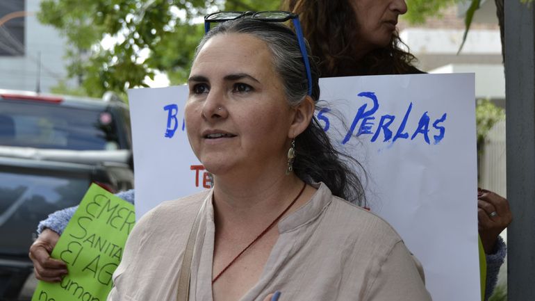 Natalia, vecina de Balas Las Perlas. Natalia, vecina de Balas Las Perlas.