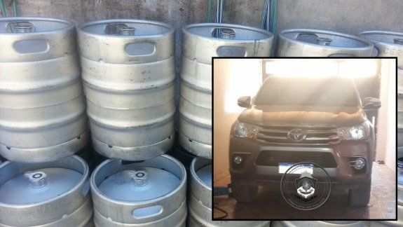 Delincuentes robaron 16 barriles de cerveza valuados en $90 mil