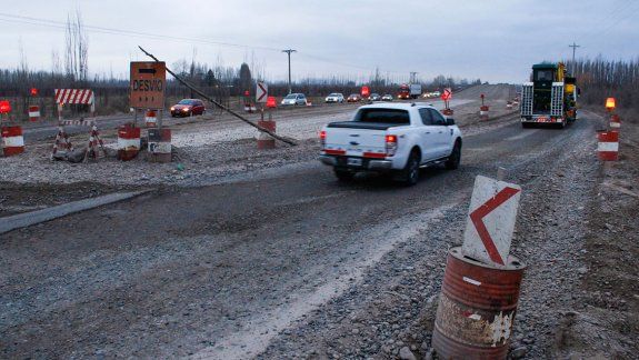 Vialidad Nacional sostuvo que habrá bacheo en la Ruta 22