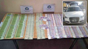 atraparon a dos hombres con mas de 200 mil pesos falsos y un audi en la isla jordan 