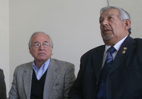 Visita de autoridades del Club de Leones