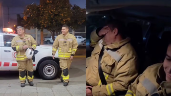 Un bombero cordobes se retiró y sus compañeros le organizaron una emotiva despedida. | LMCipolletti.com Un bombero cordobes se retiró y sus compañeros le organizaron una emotiva despedida.