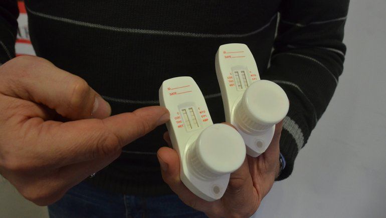 Debutó el narcotest en controles de tránsito y detectaron al primer conductor drogado