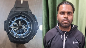 Robo reloj de Maradona