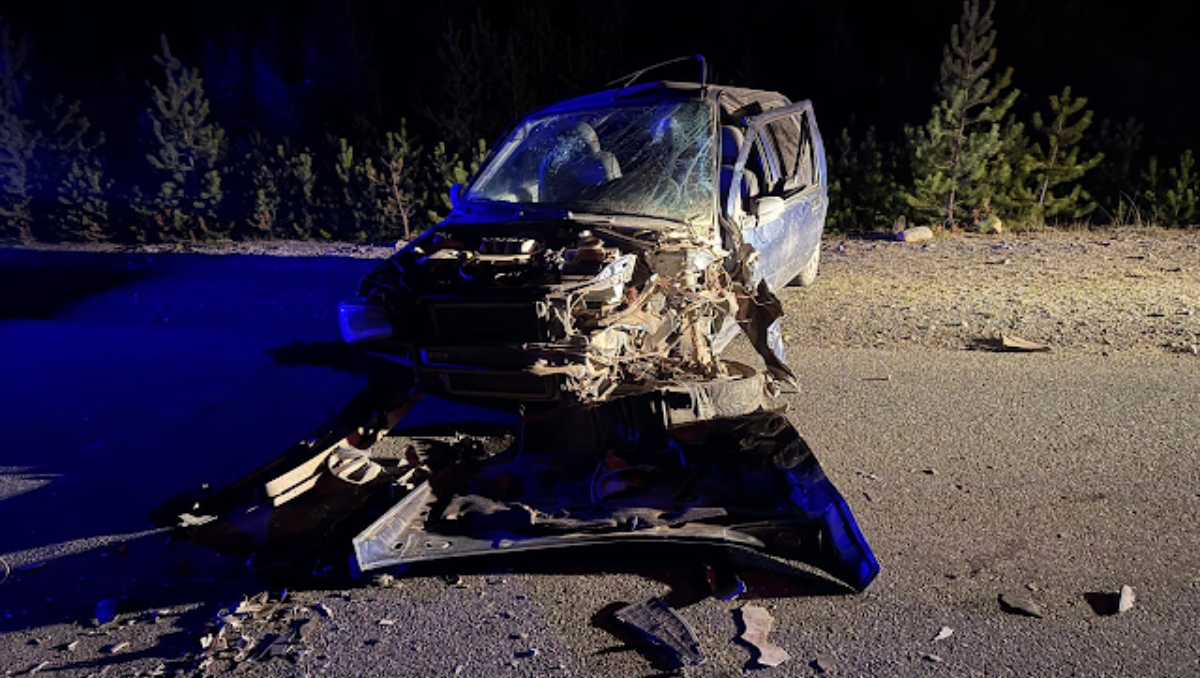 Impactante accidente en Ruta 40: un auto chocó contra un camión chileno