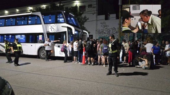 Problemas con un viaje de egresados: los choferes no estaban habilitados y uno dio positivo de alcoholemia