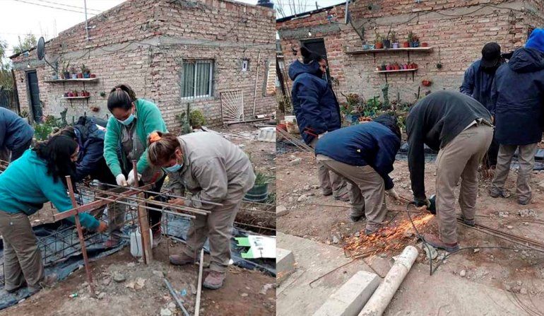 Barrio Obrero: marchan trabajos y acciones financiadas por el BID