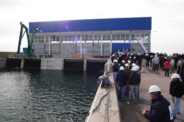 Quedó inaugurada la Central Hidroeléctrica de Salto Andersen