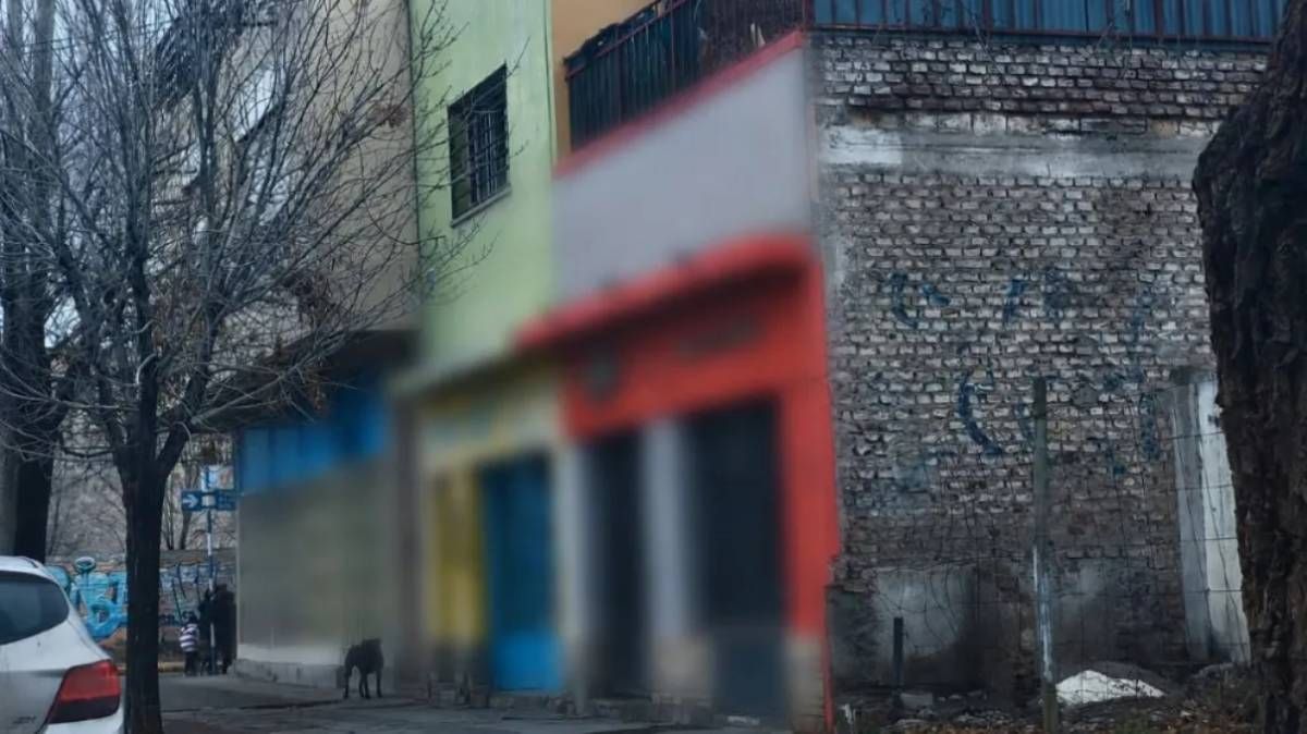 La casa allanada durante las últimas horas en el marco de una causa por juego clandestino.