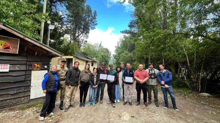 Esta semana, la Secretaría de Ambiente de a provincia entregó los certificados de habilitación provisora a los refugieros del área.