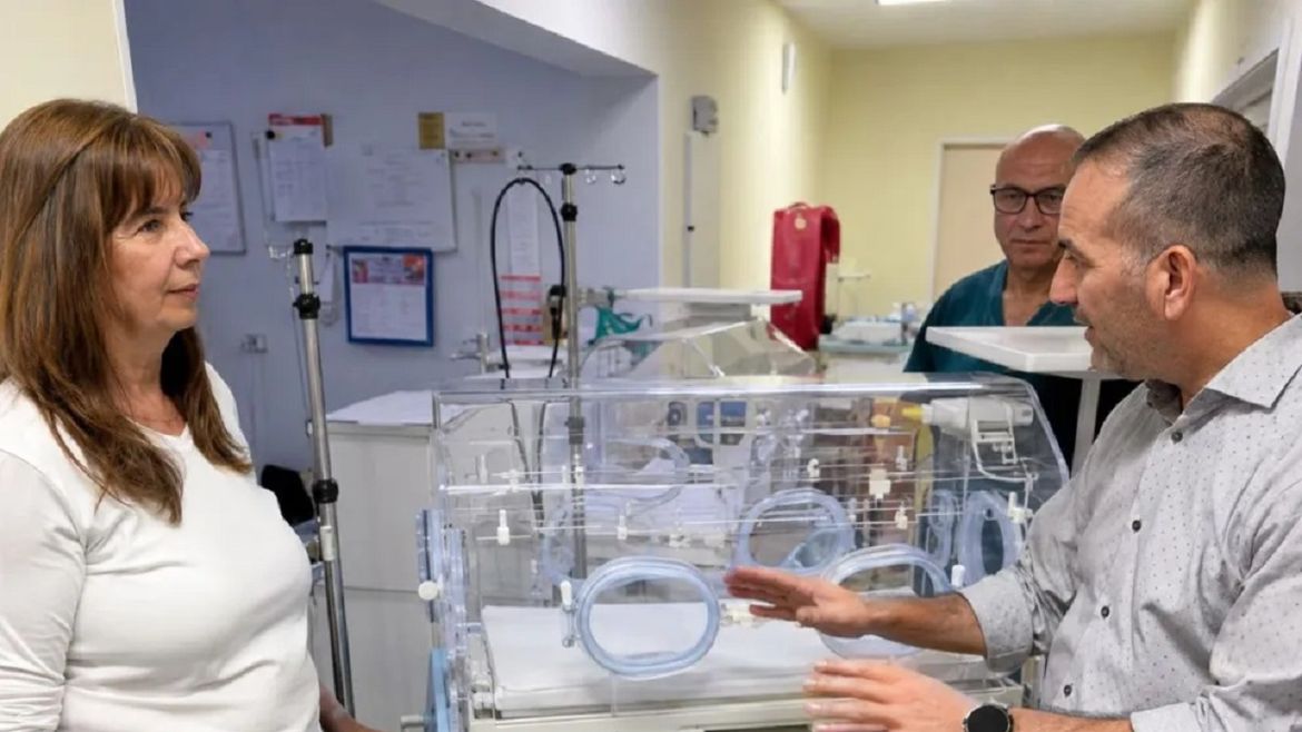 Incubadoras de última generación ya están en Cipolletti y mejoran la atención neonatal. Foto: Gentileza.