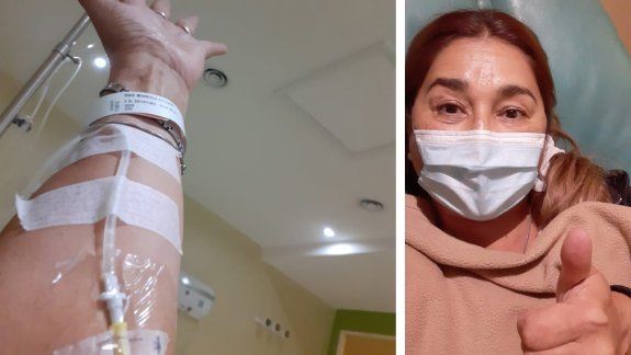 La patrocinó gratis y obtuvo el tratamiento oncológico