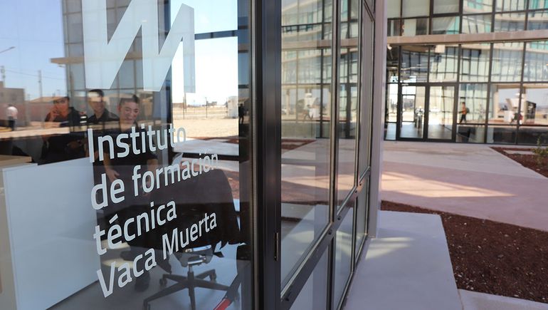El Instituto Vaca Muerta (IVM) funciona en el Polo Tecnológico de la ciudad de Neuquén.