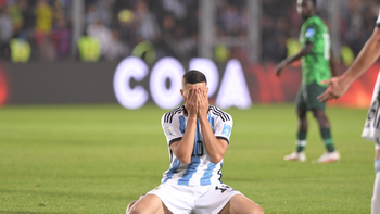 Argentina quedó afuera del Mundial sub 20. Fotos: Télam 