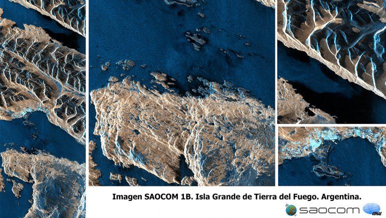 Difundieron las primeras imágenes tomadas por el satélite Saocom 1B