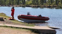 La nena desapareció en el río Limay, en Las Perlas, el martes por la tarde.