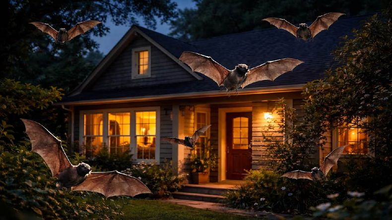 Una de las razones por la que los murciélagos vuelan en la noche es para alimentarse. | LMCipolletti.com Una de las razones por la que los murciélagos vuelan en la noche es para alimentarse.