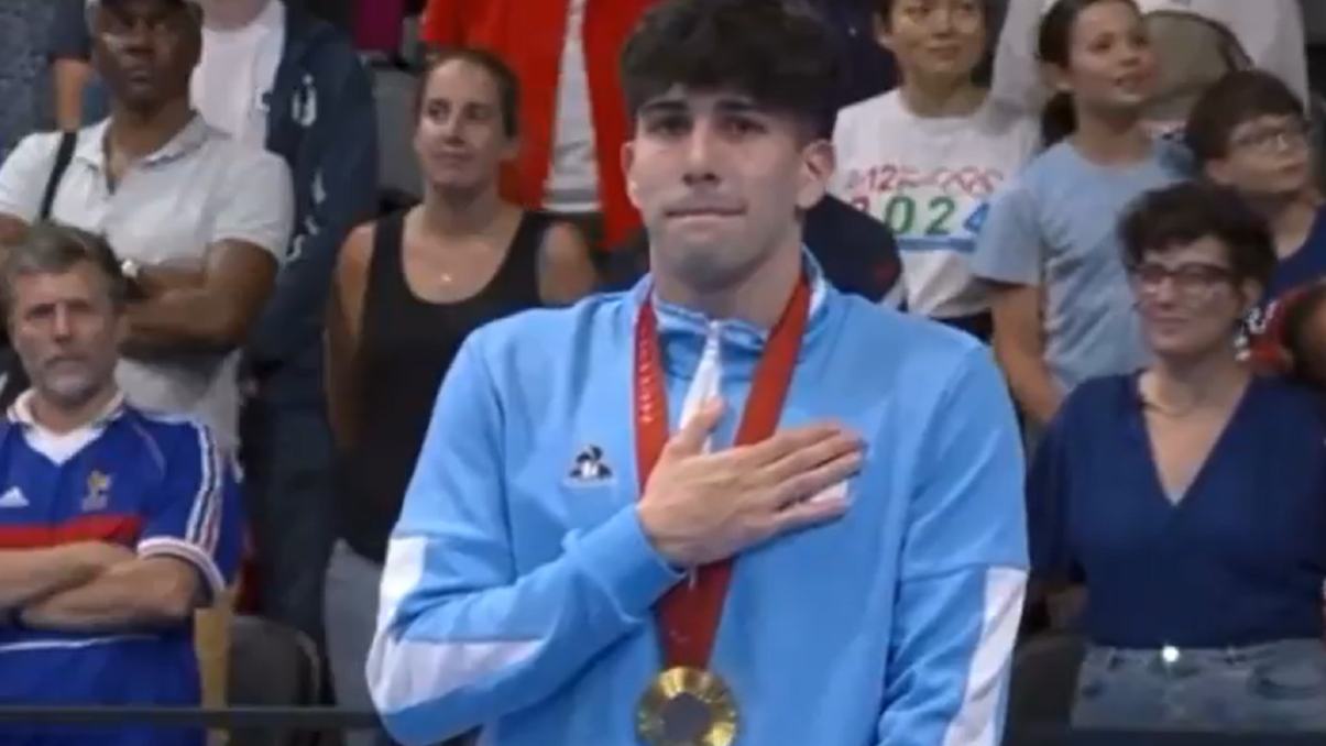 La emoción de Iñaki Basiloff y de su familia por la medalla de oro: El corazón en Cipo...