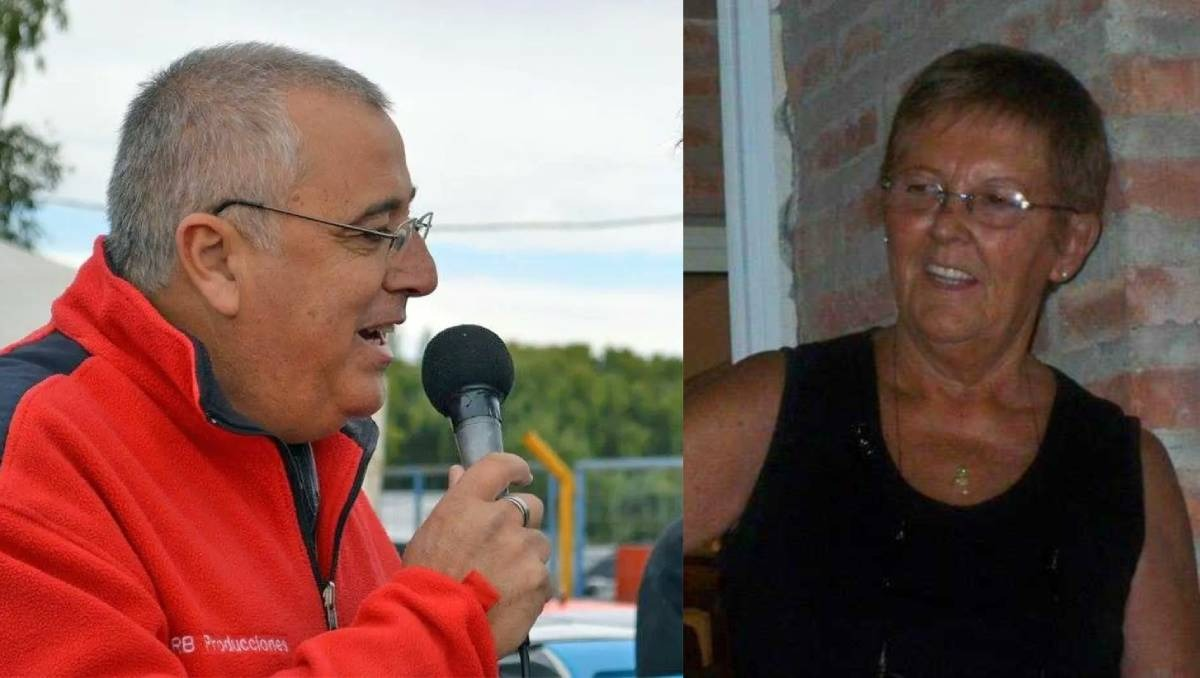 Las muertes de Bernal y Olano llenan de dolor a Cipolletti y la región.