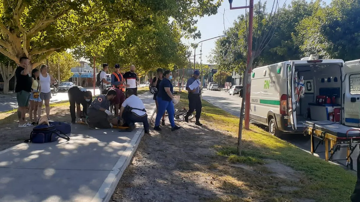 En la bicisenda y en cualquier esquina: preocupan los accidentes