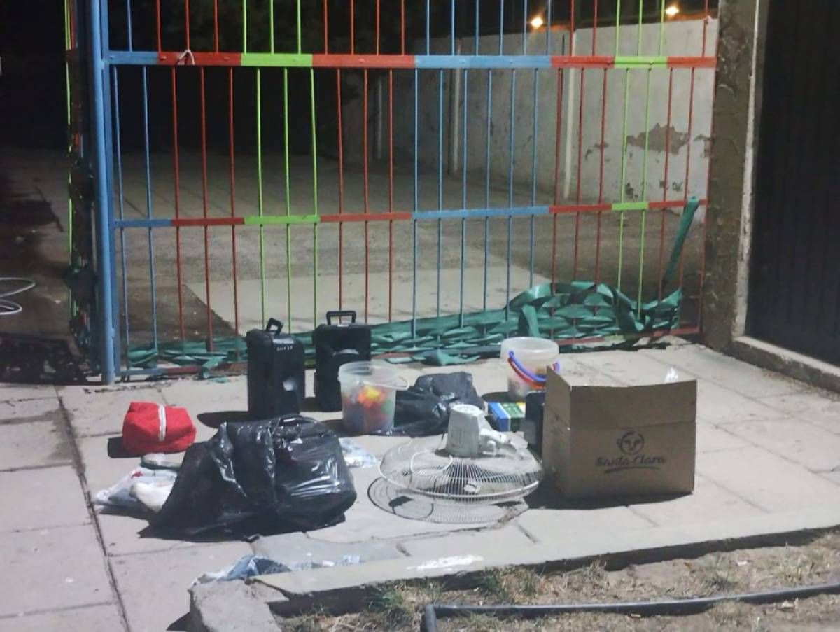 Desde el jardincito de las 1200 ingresaron a la guardería y lo usaron de depósito.&nbsp;