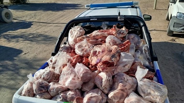 Cerca de 2 toneladas de carne en mal estado secuestraron en comercios de San Antonio y Las Grutas. 