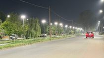 El intendente confirmó que el Plan de alumbrado led que ya supera el 75%.