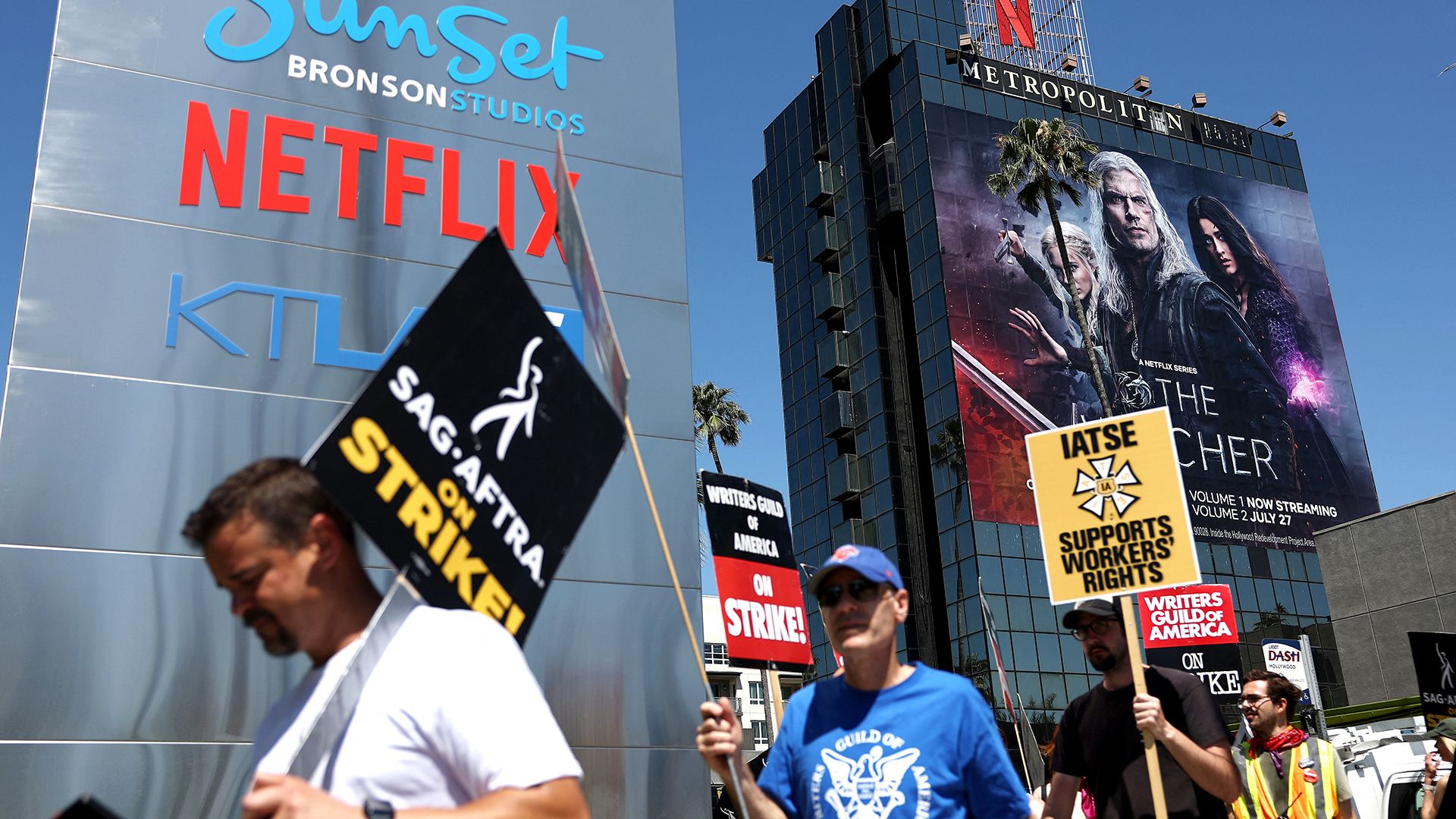 Los guionistas de Hollywood levantaron la huelga