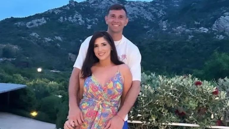 El Dibu Martínez disfruta de sus vacaciones.