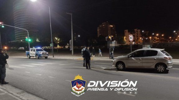 Un policía murió en pleno centro tras chocar contra otro vehículo