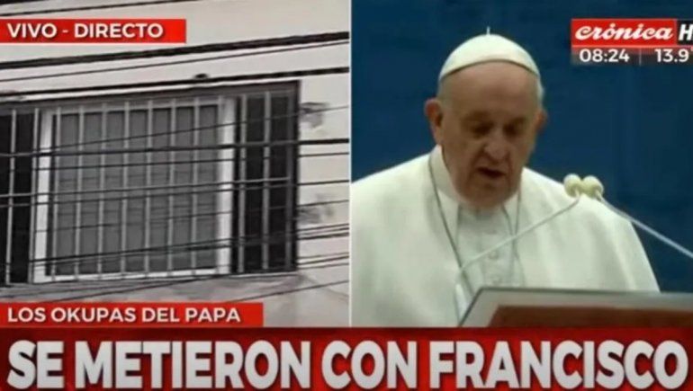 Amenazaron de muerte a un sobrino del Papa y acuchillaron al cuñado