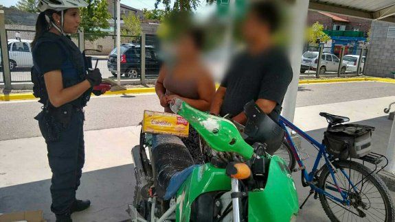 Dijo que era dueño de la moto