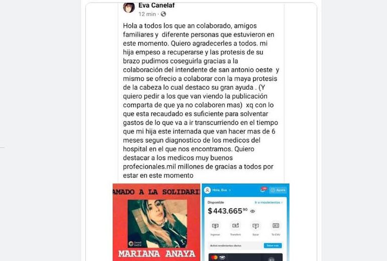 Mejora el estado de la joven ferozmente agredida en San Antonio Oeste