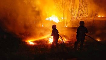 incendios descontrolados por viento: el reclamo de bomberos en cipolletti