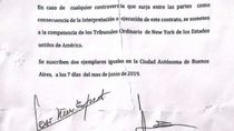 hallaron el contrato que vincula a fred machado con jose luis espert