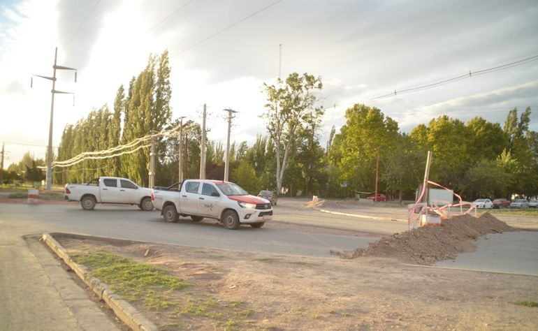 Automovilistas debieron modificar sus recorridos por el corte.&nbsp;
