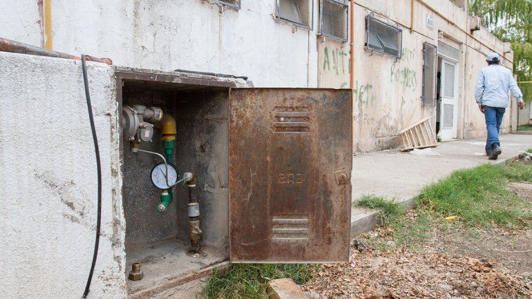 En el edificio habían cortado el gas para realizar refacciones durante el verano.
