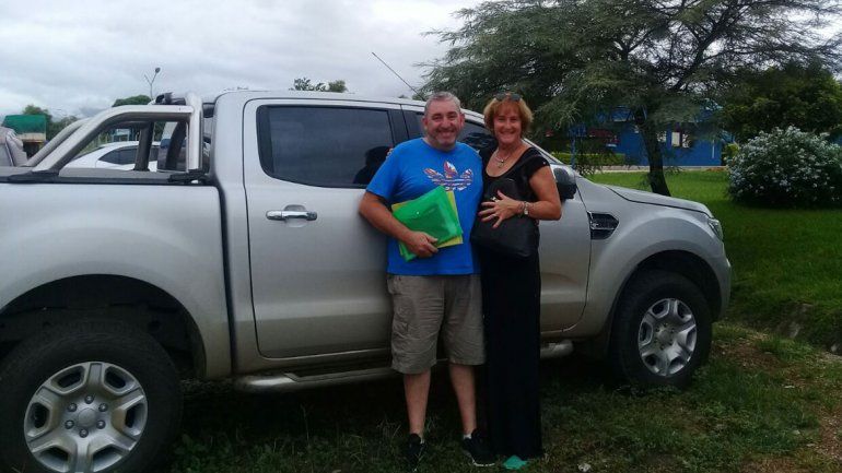 Sonia y Pablo lograron recuperar su camioneta y volver a casa luego de 42 días de incertidumbre.