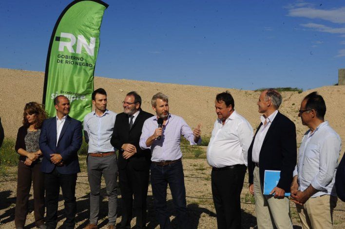 Frigerio y Weretilneck inauguraron una obra de $125 millones