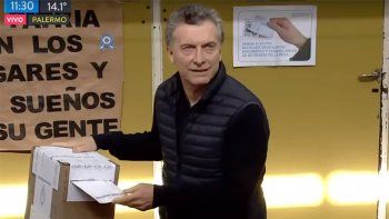 macri se mostro contento por las paso y no se olvido de cristina