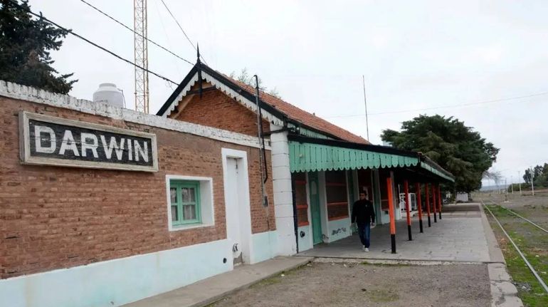La estación de trenes de Darwin vivió una jornada histórica.