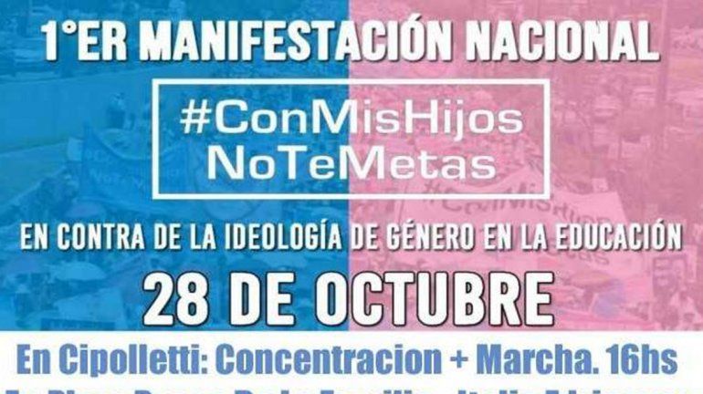 Padres Pro Vida marcharán esta tarde en contra de la ideología de género