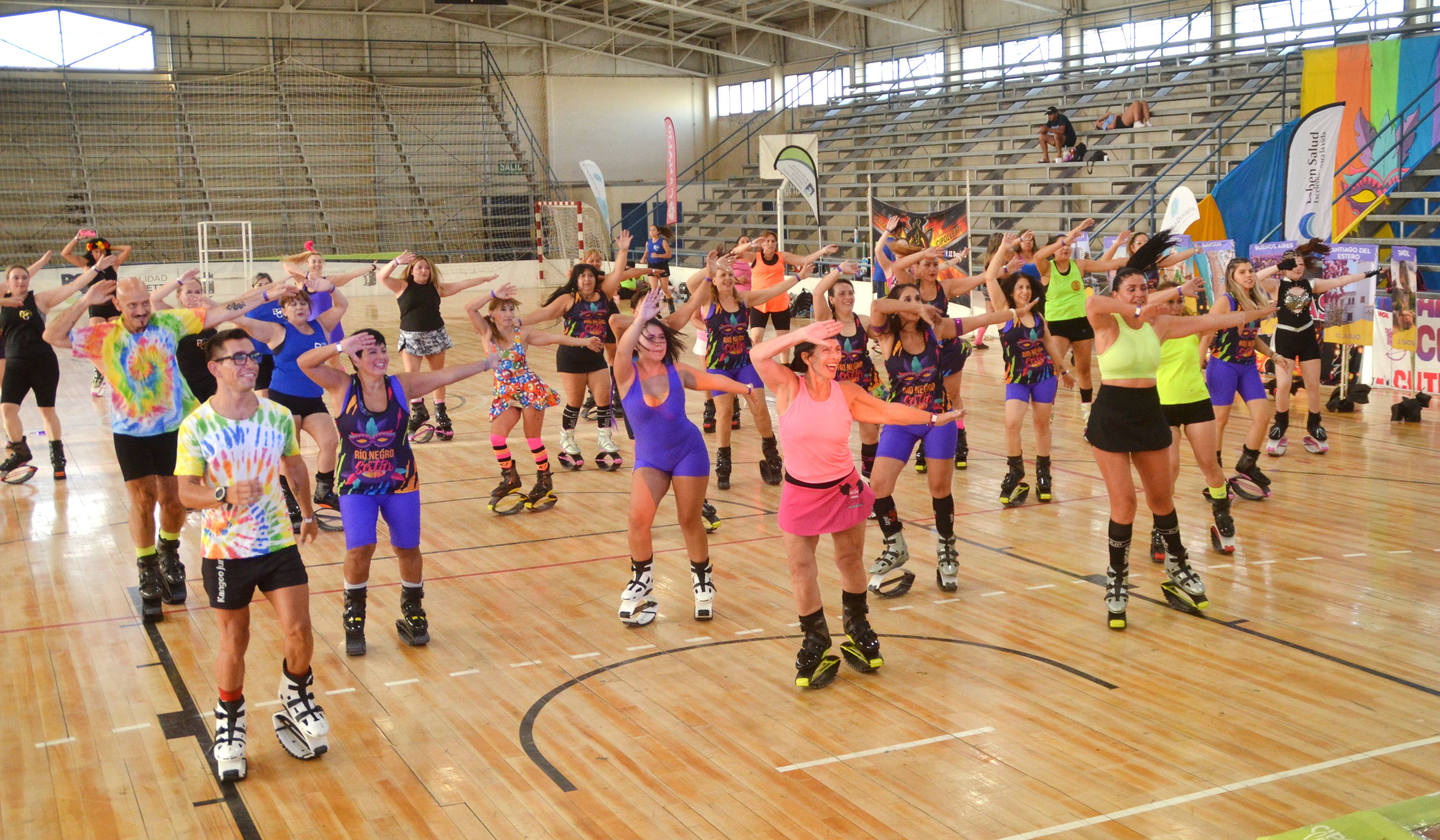 El Jumping Dance le puso ritmo y color a la Fiesta