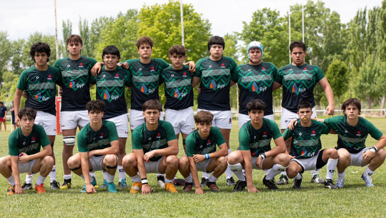 El plantel de Alto Valle que representó a la Unión en el Campeonato Nacional M17.&nbsp;