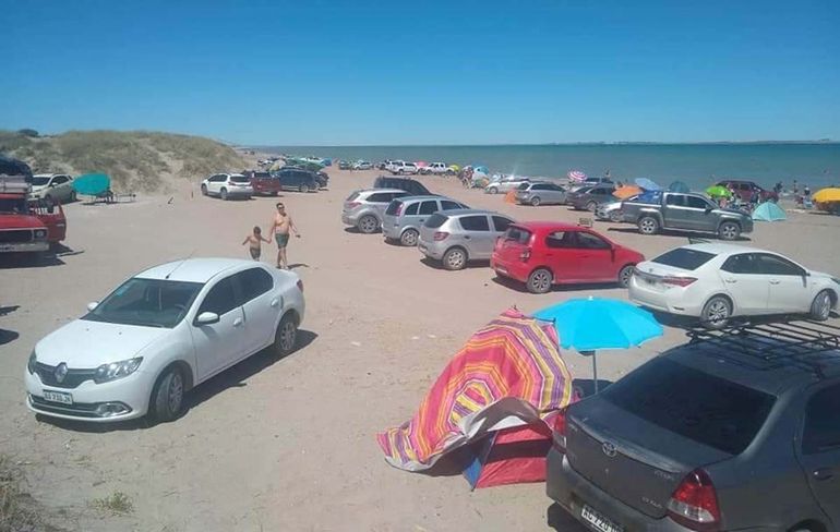Cercaron una playa para que no la invadan con vehículos